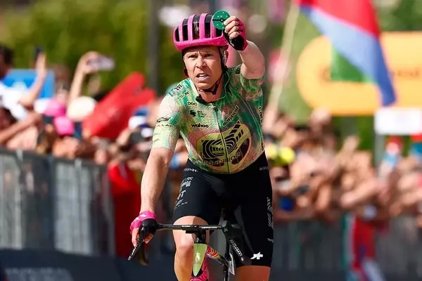 Valgren Secures Maiden Grand Tour Stage Victory at Giro d'Italia Stage 17