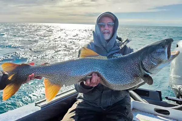 Angler's Second Lake Trout Lands Minnesota State Record
