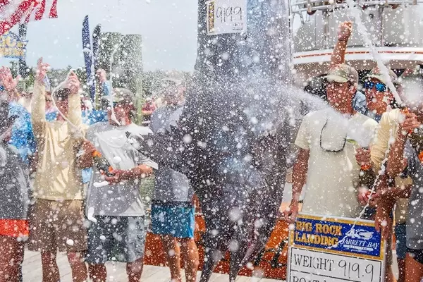 Record-Shattering Blue Marlin Caught at Big Rock Tournament
