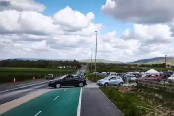Car Boot Sale at Cheltenham Racecourse Sparks Safety Concerns Over New Cycle Path