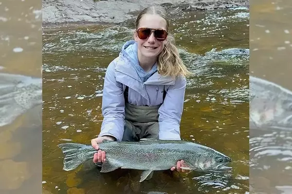 Young Angler Breaks Sister's State Record with Massive Rainbow Trout Catch