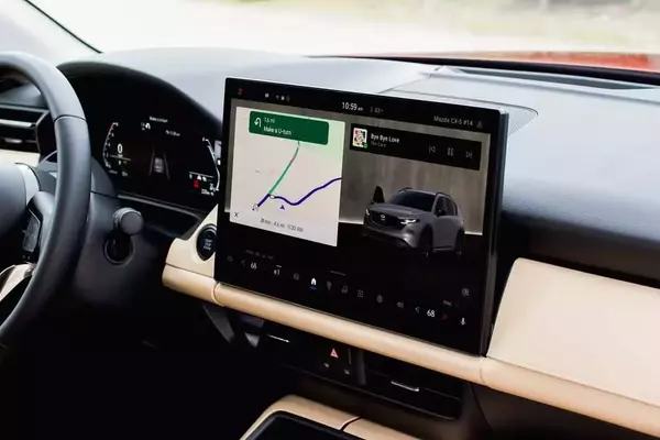 Mazda Defends Large Infotainment Screens in CX-5, Citing Reduced Driver Distraction