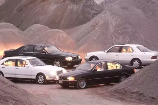Luxury Showdown: Japanese vs. German Sedans in 1997