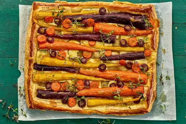 Effortless Elegance: Crafting a Savory Carrot and Brie Tart