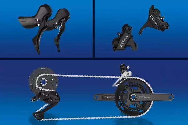 Shimano Introduces New CUES 9-Speed Hydraulic Disc Brake Components for Road and Gravel Bikes