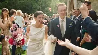 A Fashion Couple's English Countryside Wedding Inspired by Cinema