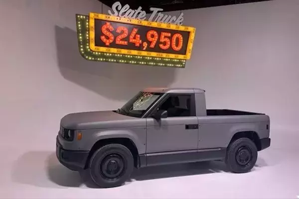 Slate Unveils "Blank Slate" Electric Pickup with Aggressive Pricing and Modular Design