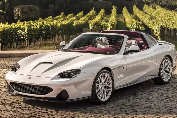 Touring Superleggera Debuts Veloce12 Aperta, a Targa-Top Masterpiece