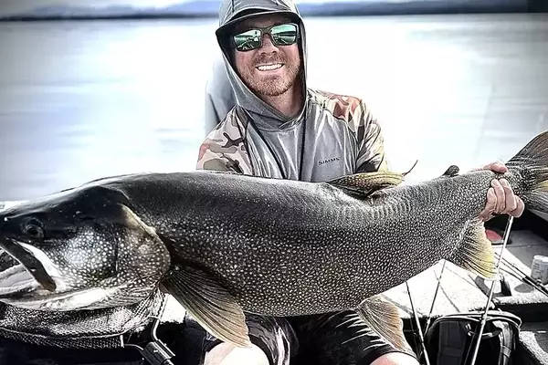 Angler Reclaims State Record with 43.25-Inch Lake Trout in Catch-and-Release Triumph