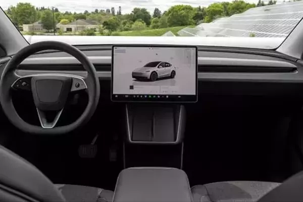 A Closer Look at the 2026 Tesla Model Y Base Interior