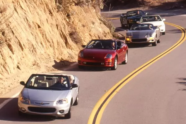 2001 Four-Seat Convertible Comparison Test: A Retrospective