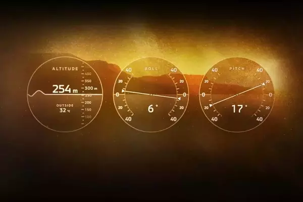 Mitsubishi Pajero's Rebirth Features Advanced Off-Road Digital Display