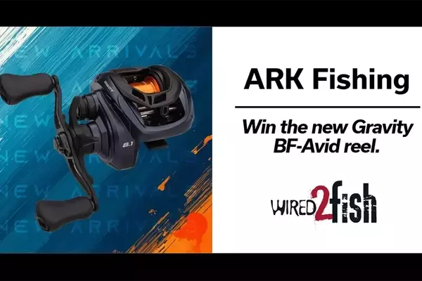 Win an ARK Fishing Gravity BF-Avid Reel!