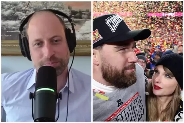 Prince William's Unexpected Appearance on 'New Heights' Podcast, Discussing Taylor Swift and Travis Kelce's Wedding