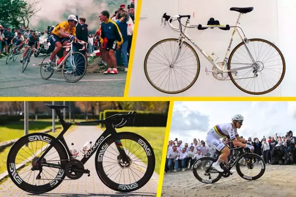 Evolution of Tour de France Bikes: Pogačar's Colnago Y1Rs vs. Indurain's 1994 Pinarello