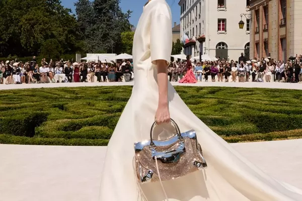 Balenciaga City Bag Receives Dazzling Couture Makeover with Shimmering Crystals