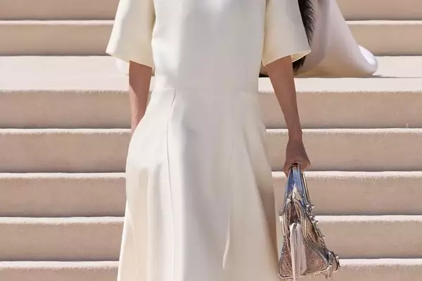Balenciaga's Reimagined City Bags Sparkle on the Couture Runway