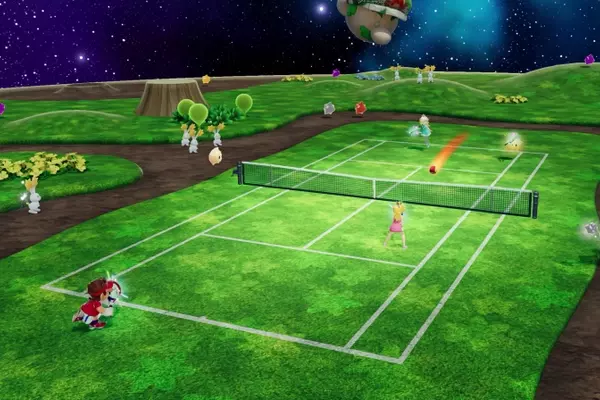 Mario Tennis Fever Receives Super Mario Galaxy-Themed Update and New Features