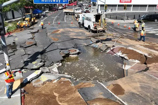 West Hollywood Faces Major Disruptions After Historic Water Main Burst