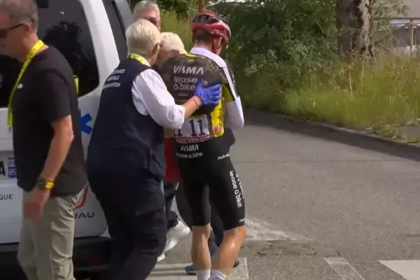 Vingegaard Exits Tour de France After Crash and Doping Test Controversy