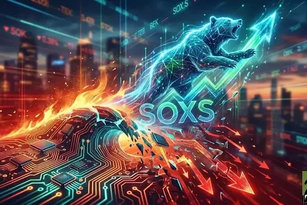 SOXS Semiconductor Bear ETF Surges Amidst Chip Stock Downturn