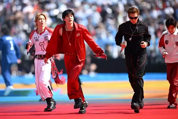 Independent London Designers Shine at World Cup Halftime Show, Dressing BTS Members
