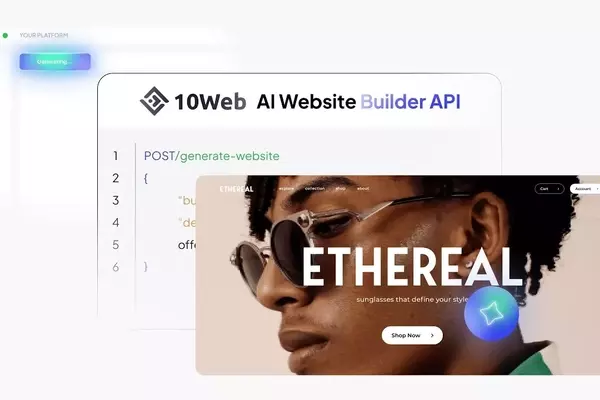Build a Professional Website Faster with 10Web AI