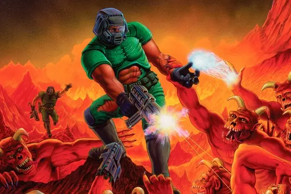 Adrian Carmack Animated Original 'Doom' Sprites Using Only the Undo Key