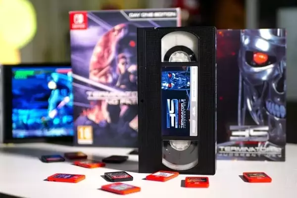 Retro Fighters Unveils Terminator 2-Themed VHS Case for Switch Games