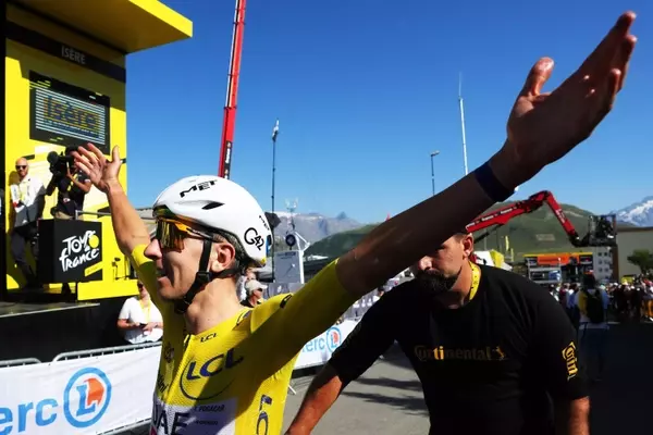 Tadej Pogačar Breaks Alpe d'Huez Record, Dominates Tour de France