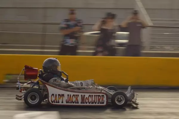 The Remarkable Saga of Captain Jack and His Rocket-Powered Go-Kart
