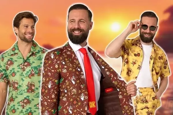 Nintendo and OppoSuits Unveil New Donkey Kong Apparel Collection