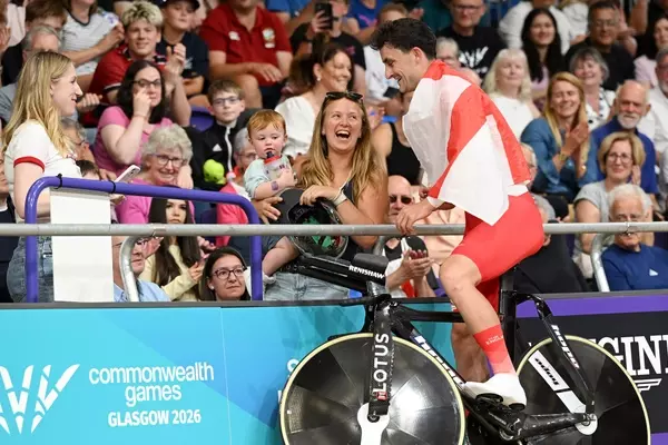 Cyclist's Gold Medal Triumph Marred by Unusual Injury