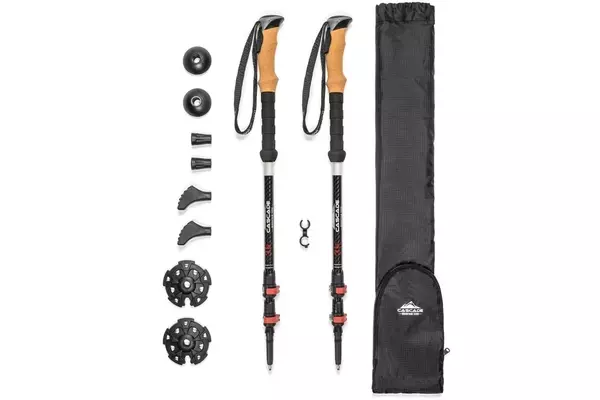 Unbeatable Value: Cascade Mountain Tech Carbon Trekking Poles Now More Affordable