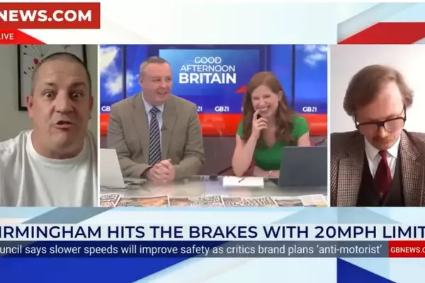 Cyclist Dave Sherry Mocked on GB News for Stating Speed Limits Don't Apply to Bicycles
