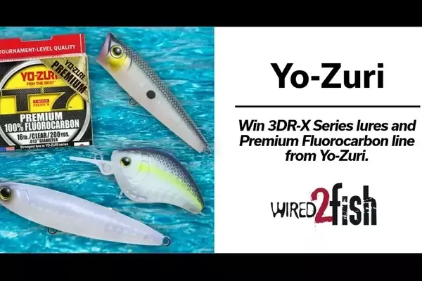 Yo-Zuri Giveaway: Win 3DR-X Lures and T7 Fluorocarbon Line