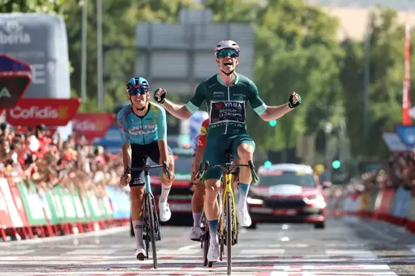 Wout van Aert Victorious in Shortened Vuelta a España Stage