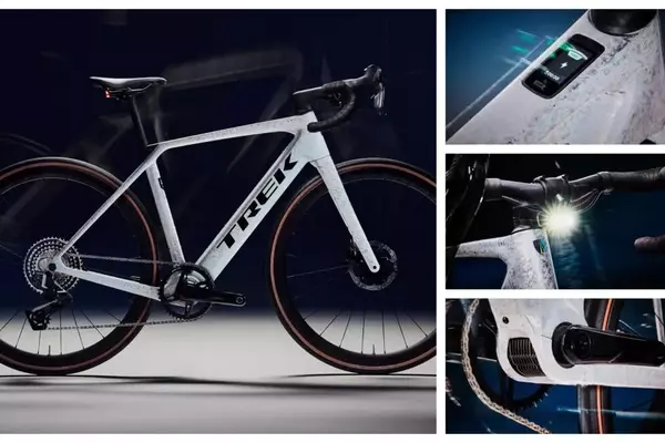 Trek Launches Lightweight Domane+ SL E-Road Bike, New Inbound+ City E-Bike, and Innovative WaveCel Helmet