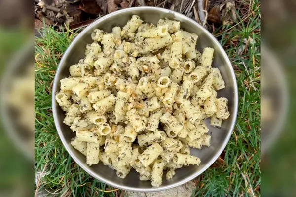 Ultralight Basil Walnut Ziti: The Perfect Backpacking Dinner