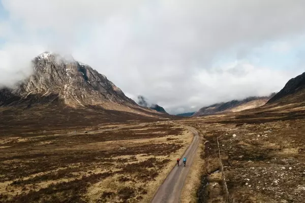 Capturing Cycling Adventures: The Drone Advantage